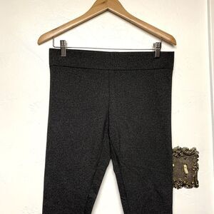 MATTY M® Gray Thick Soft Leggings Womens Size Medium M EUC Workout Yoga Gym